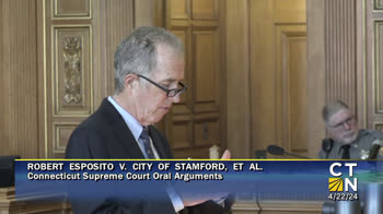 Click to Launch Connecticut Supreme Court Oral Argument: Robert Esposito v. City of Stamford, et al.